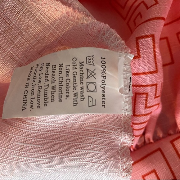 NWT Lucass Boutique Pink Peach Maxi Dress Adjustable Straps Size Small - Picture 6 of 8